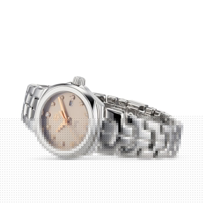 Tag Heuer Link Quartz Brown Dial Silver Steel Strap Watch for Women - WBC131E.BA0649
