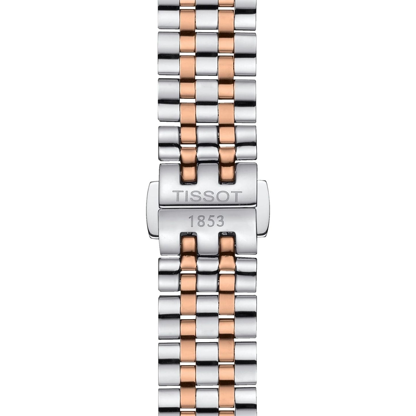 Tissot T Classic Carson Premium 30 White Dial Two Tone Steel Strap Watch for Women - T122.207.22.031.01