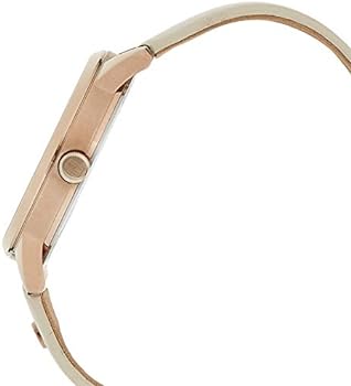 Tommy Hilfiger Brooke Quartz White Dial Cream Leather Strap Watch for Women - 1782022