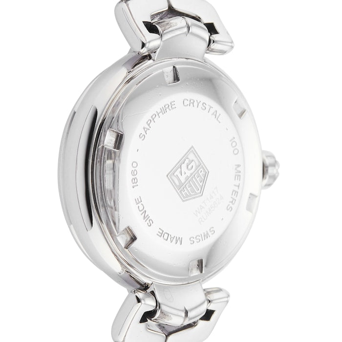 Tag Heuer Link Diamonds Mother of Pearl Dial Silver Steel Strap Watch for Women - WAT1417.BA0954