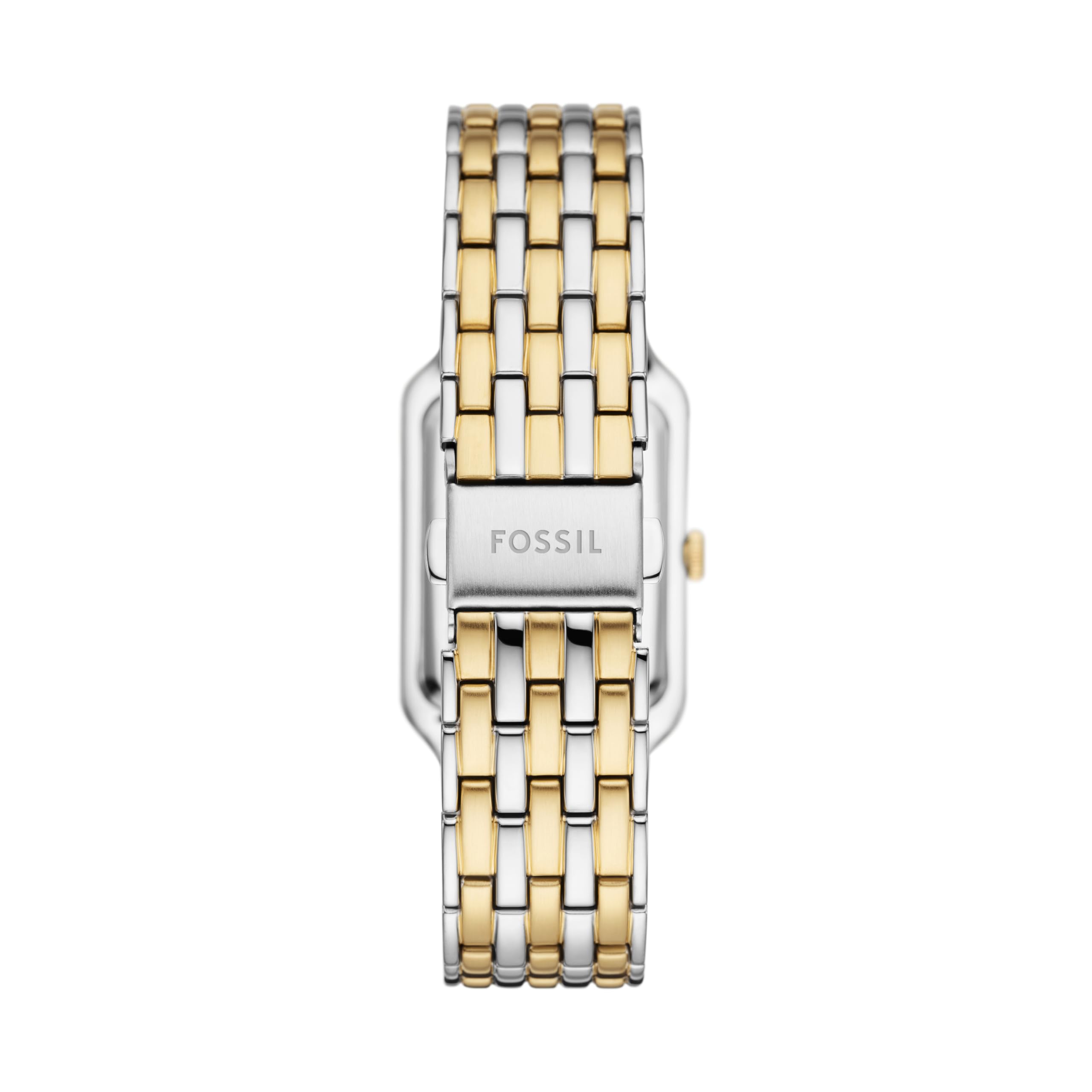 Fossil Raquel Three Hand Mother of Pearl Dial Two Tone Steel Strap Watch For Women - ES5305