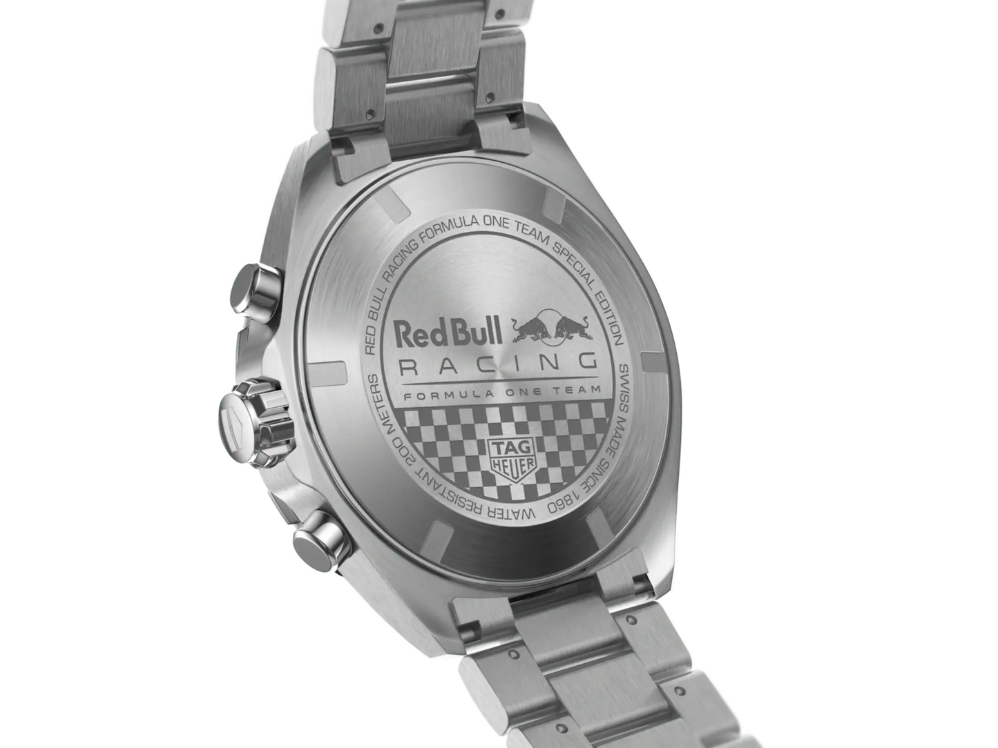 Tag Heuer Formula 1 Red Bull Racing Chronograph Blue Dial Silver Steel Strap Watch for Men - CAZ101AK.BA0842