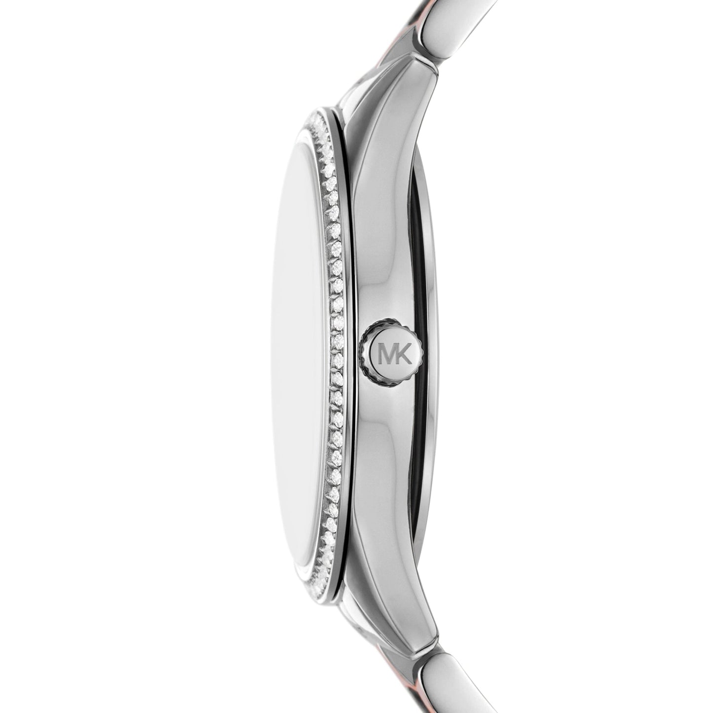 Michael Kors Lauryn Three-Hand Blue Dial Two Tone Steel Strap Watch for Women - MK4738