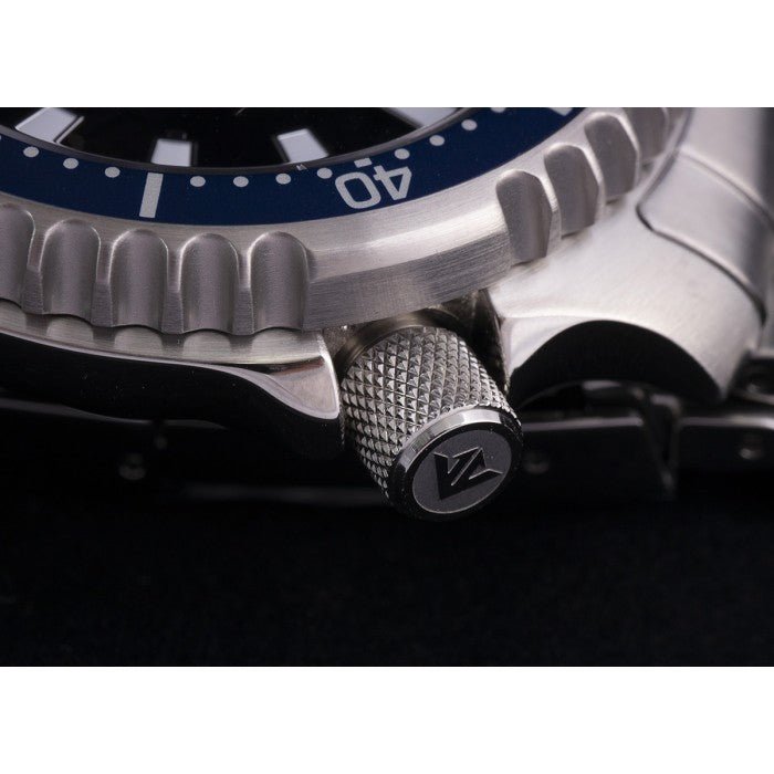 Citizen Promaster Fugu Limited Edition Diver's 200m Automatic Black Dial Silver Steel Strap Watch For Men - NY0098-84E