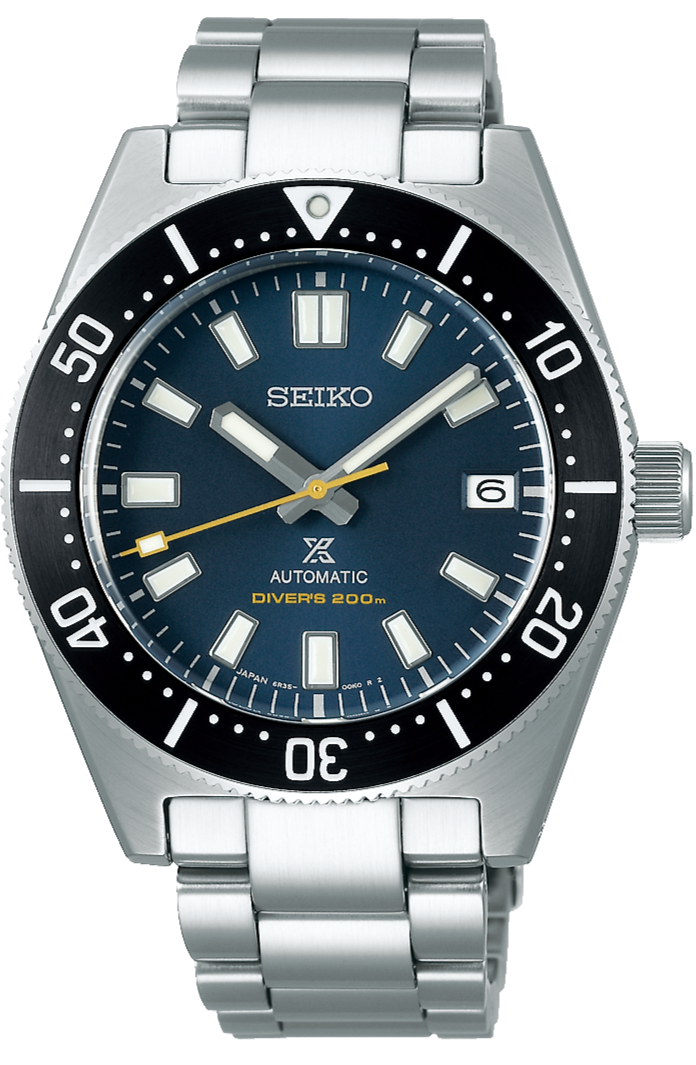 Seiko Prospex Automatic 1965 Dive 55th Anniversary Limited Edtion Blue Dial Silver Steel Strap Watch For Men - SPB149J1
