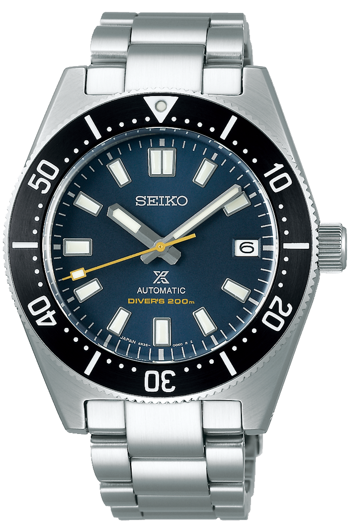 Seiko Prospex Automatic 1965 Dive 55th Anniversary Limited Edtion Blue Dial Silver Steel Strap Watch For Men - SPB149J1