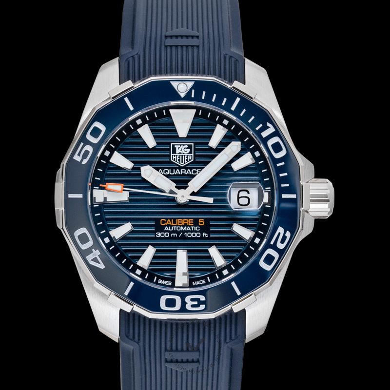 Tag Heuer Aquaracer Blue Dial Watch for Men - WAY211C.FT6155
