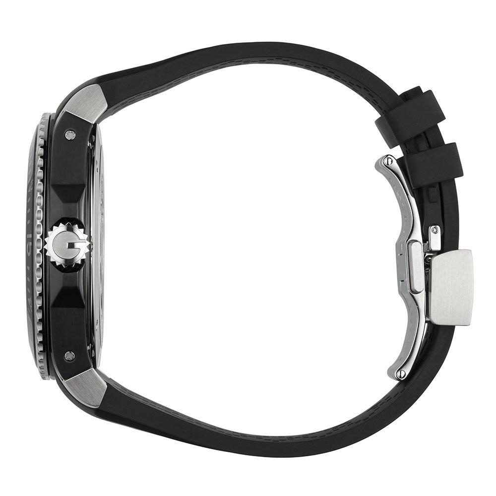 Gucci Dive Analog Quartz Black Dial Black Rubber Strap Watch For Men - YA136204