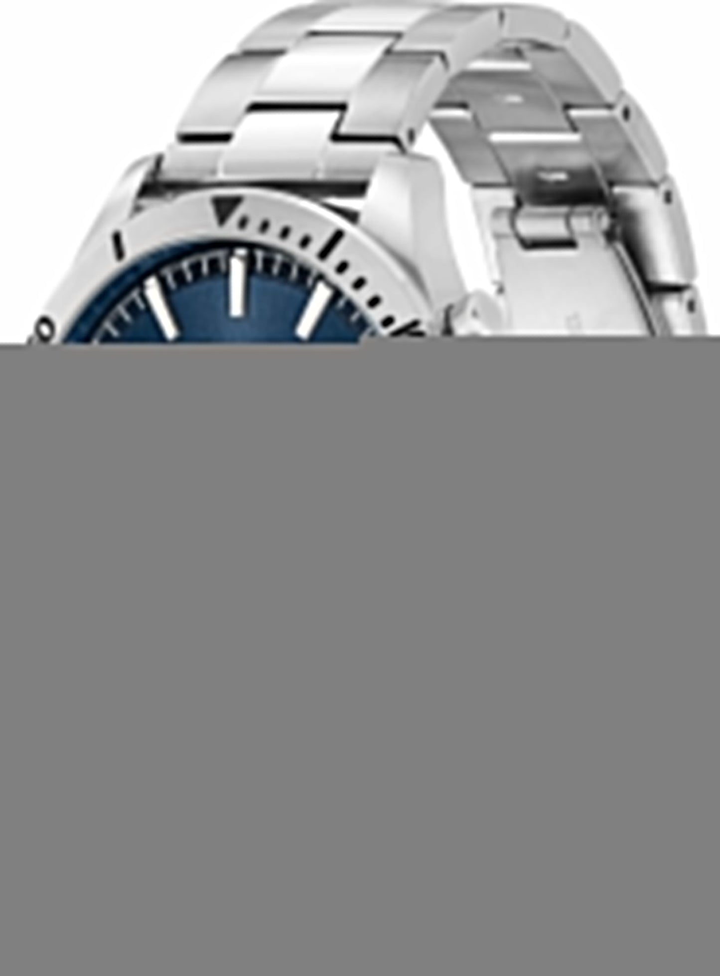 Hugo Boss Troper Chronograph Blue Dial Silver Steel Strap Watch For Men - 1514069
