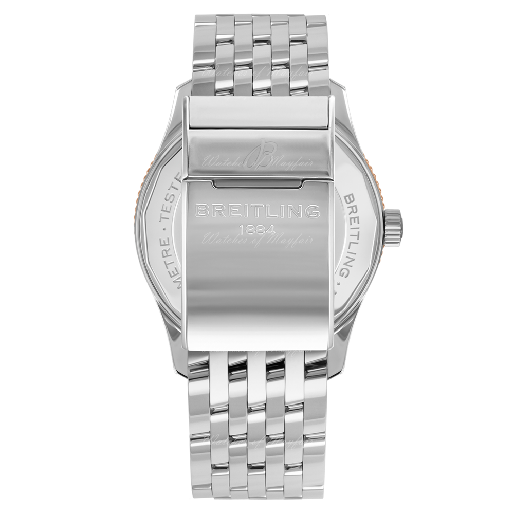 Breitling Navitimer Automatic 41mm White Dial Silver Stainless Steel Mens Watch - U17326211G1A1