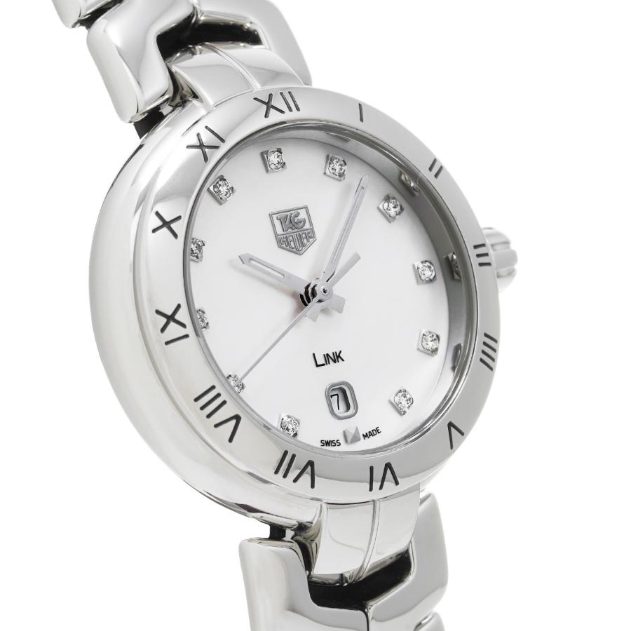 Tag Heuer Link Diamonds Mother of Pearl Dial Silver Steel Strap Watch for Women - WAT1417.BA0954