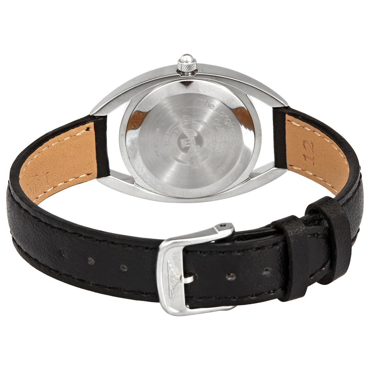 Longines Equestrian Arche Quartz Diamond Black Dial Watch for Women - L6.136.0.57.0