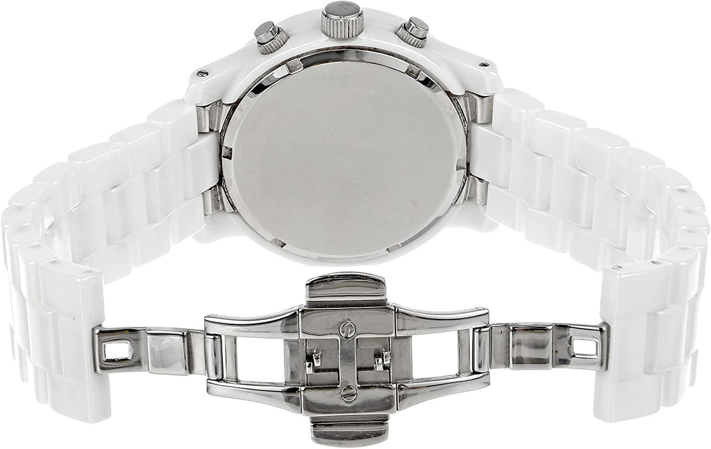 Michael Kors Runway White Dial White Steel Strap Watch for Women - MK5188