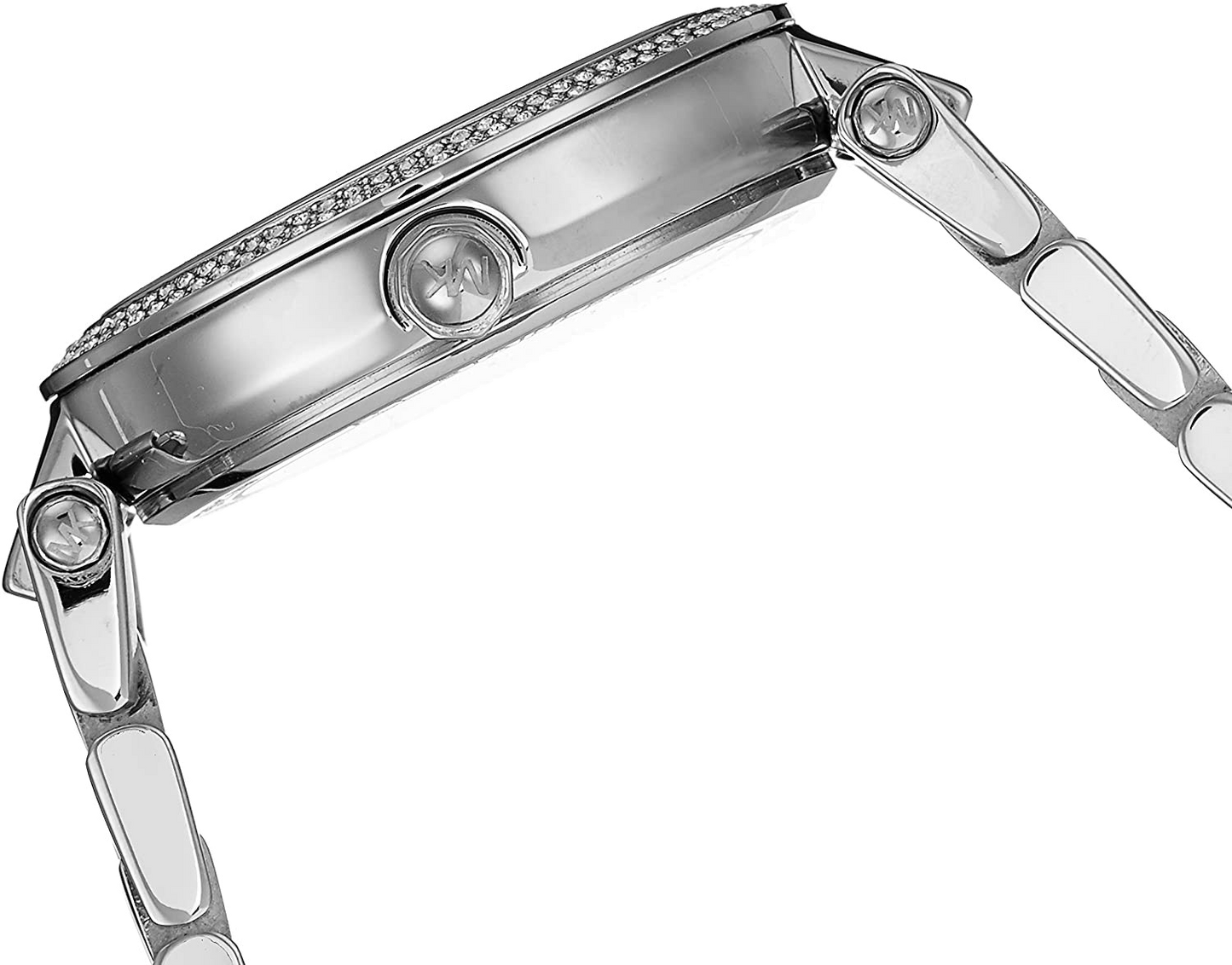 Michael Kors Parker Silver Dial Silver Stainless Steel Strap Watch for Women - MK6483
