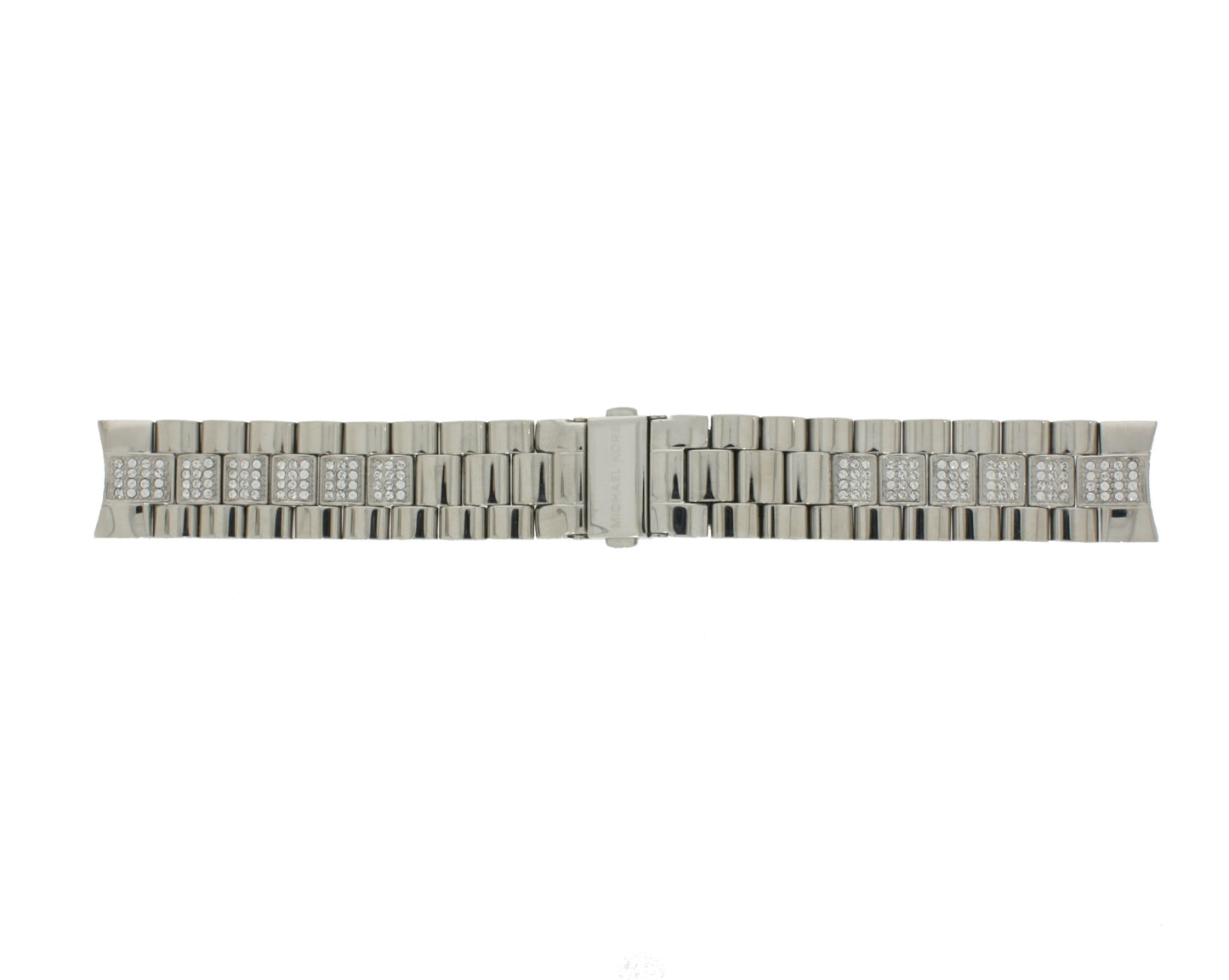 Michael Kors Bradshaw Silver Dial Silver Steel Strap Watch For Women - MK5108