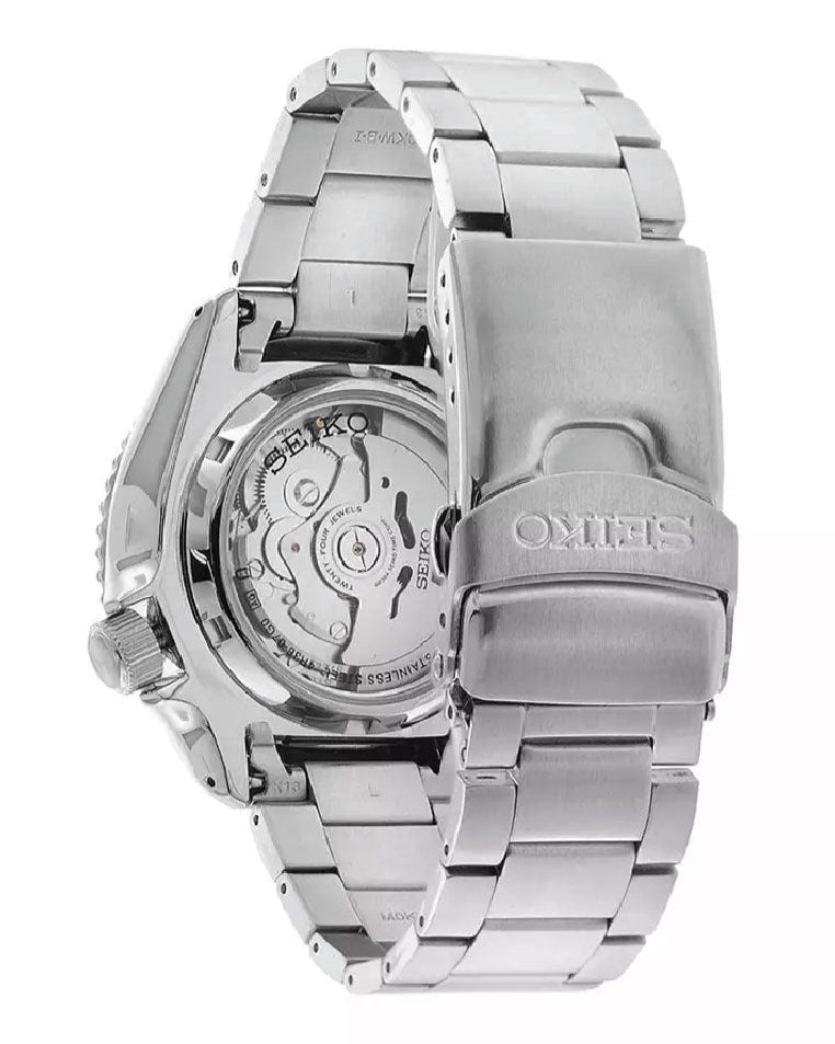 Seiko 5 Sports Automatic Blue Dial Silver Steel Strap Watch For Men - SRPD53K1