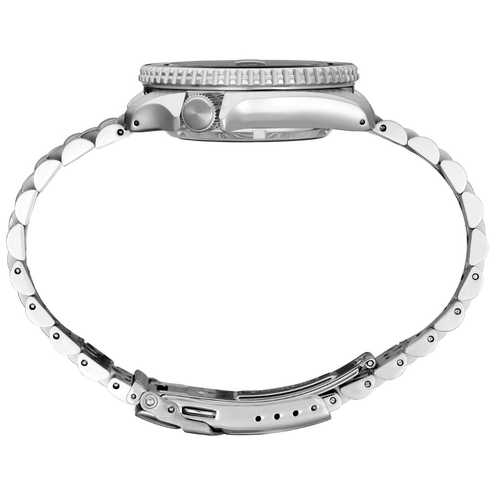 Seiko 5 Sports Special Edition Automatic Grey Dial Silver Steel Strap Watch For Men - SSK019K1