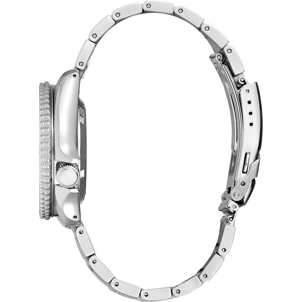 Seiko 5 Sports SKX Series Regatta Timer Retro Blue Dial Silver Steel Strap Watch For Men - SRPK13K1