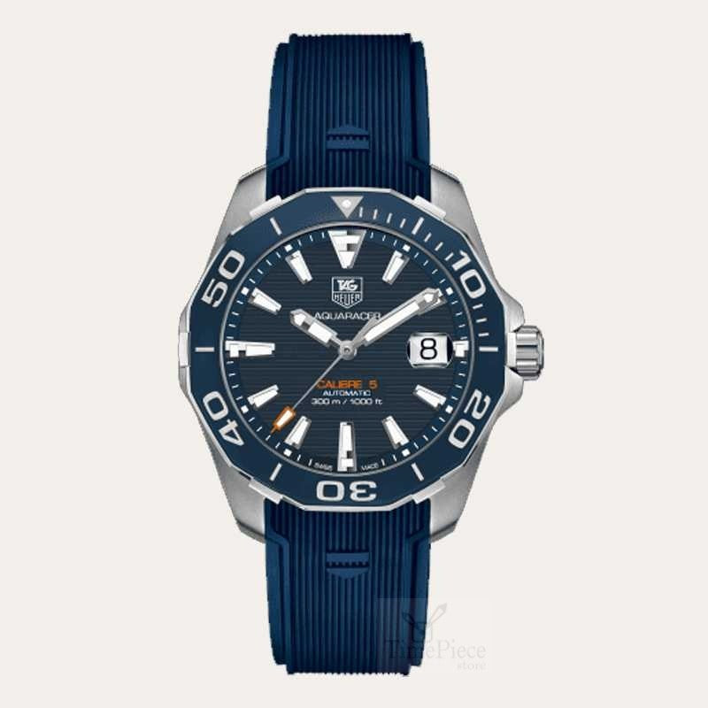 Tag Heuer Aquaracer Blue Dial Watch for Men - WAY211C.FT6155
