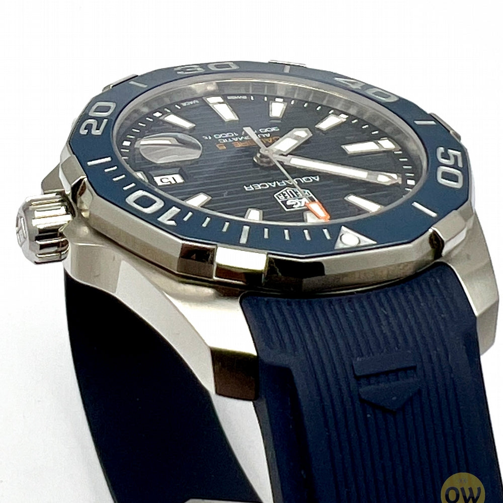 Tag Heuer Aquaracer Blue Dial Watch for Men - WAY211C.FT6155