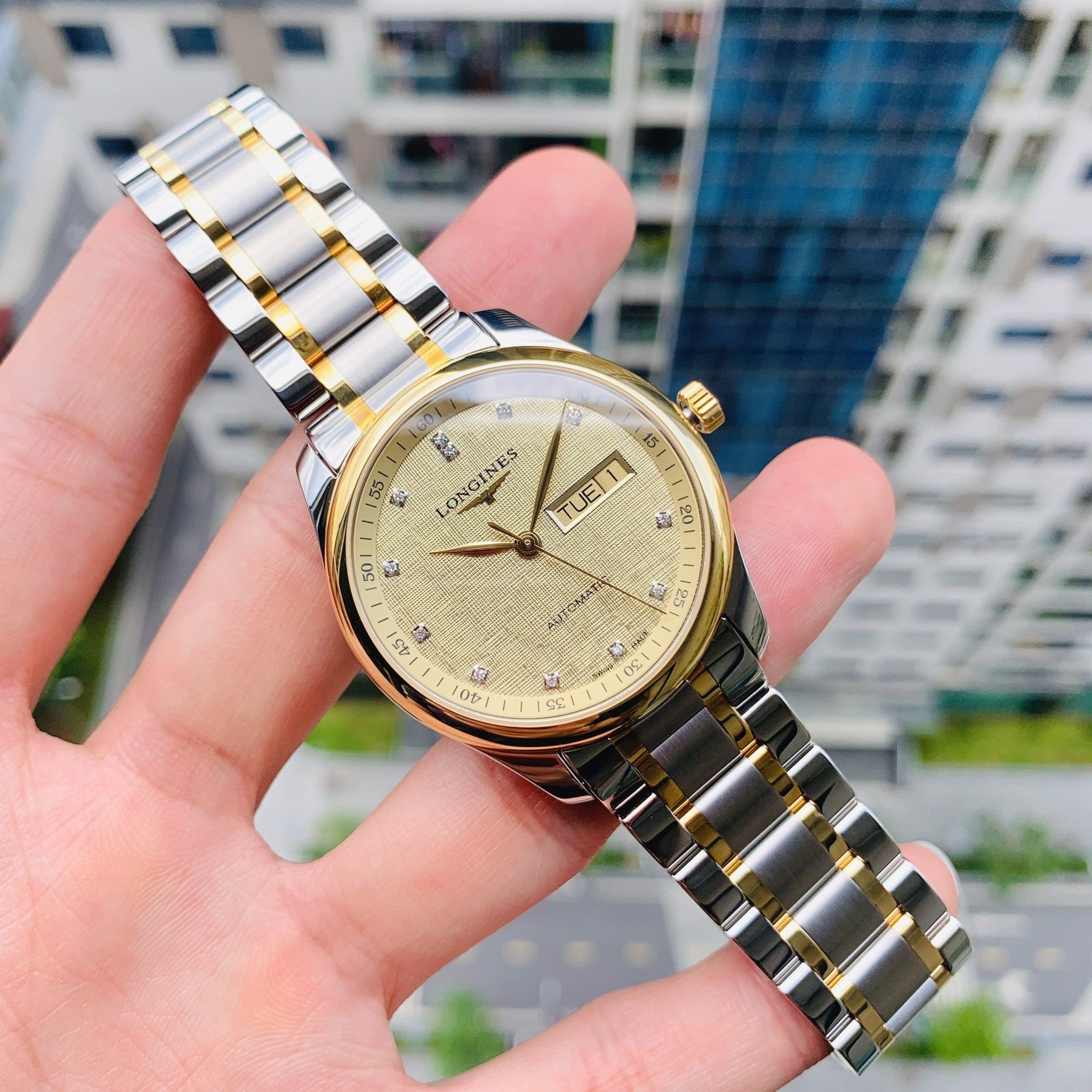 Longines Master Collection Automatic 38.5mm Watch for Men - L2.755.5.38.7