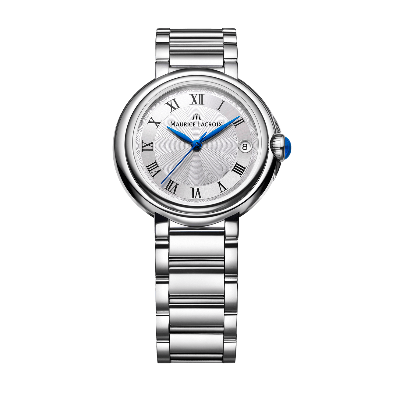 Maurice Lacroix Fiaba Silver Dial Silver Steel Strap Watch for Women - FA1004-SS002-110-1