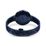 Swarovski Cosmopolitan Crystals Blue Dial Blue Steel Strap Watch for Women - 5647452