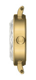 Tissot Lovely Round Green Mother of Pearl Dial Green Leather Strap Watch for Women - T140.009.36.091.00