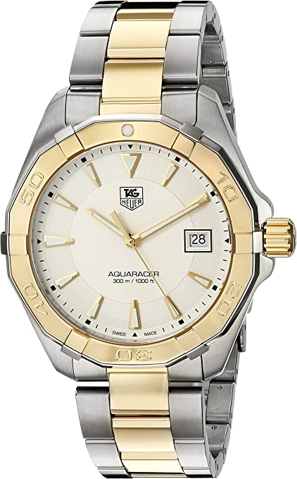 Tag Heuer Aquaracer White Dial Watch for Men - WAY1120.BB0930