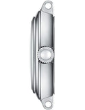 Tissot Bellissima Small Lady Silver Dial Black Leather Strap Watch For Women - T126.010.16.013.00
