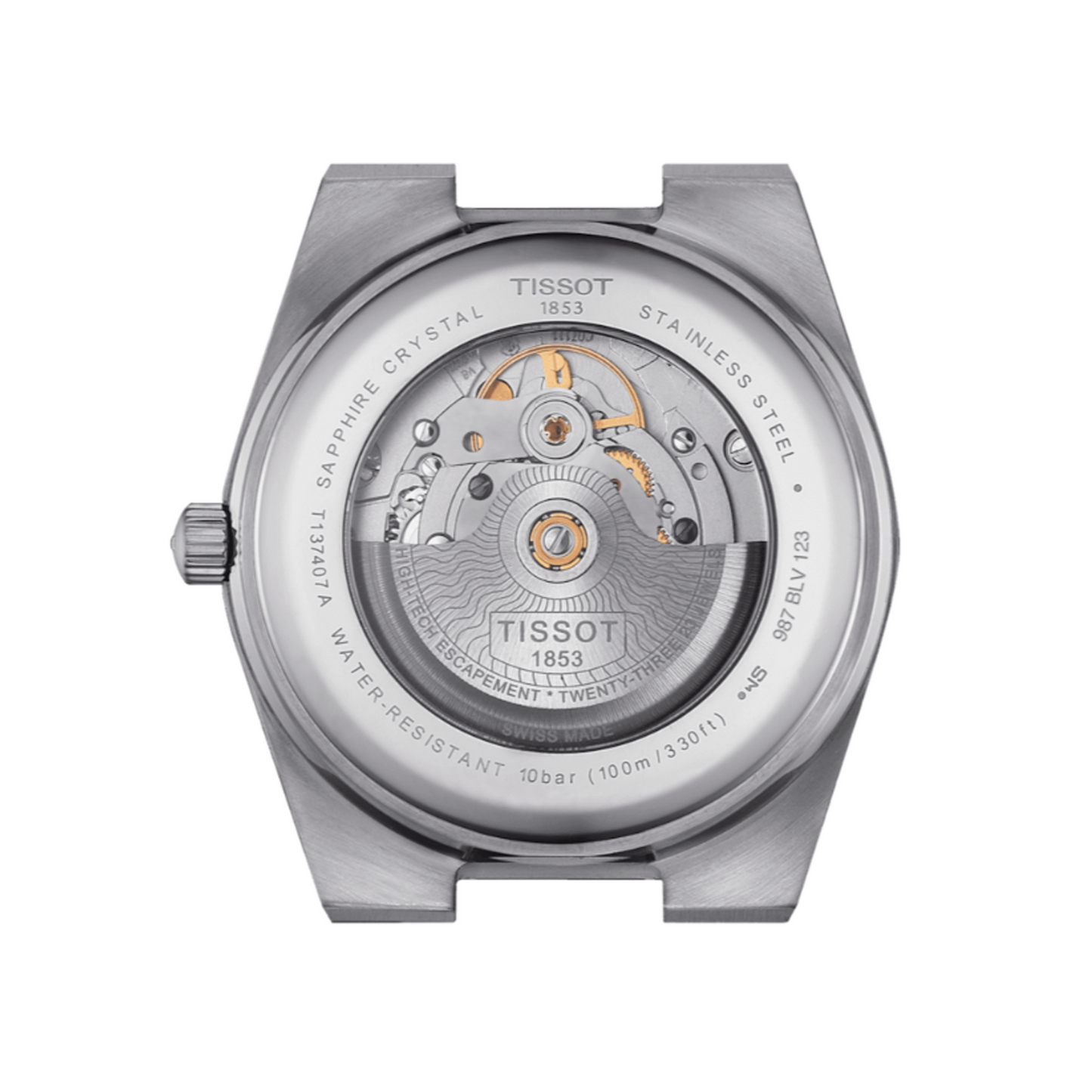 Tissot PRX Powermatic 80 Gradient Blue Dial Silver Steel Strap Watch for Men - T137.407.11.351.01