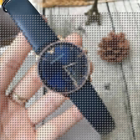 Emporio Armani Classic Quartz Blue Dial Blue Leather Strap Watch For Men  - AR2071