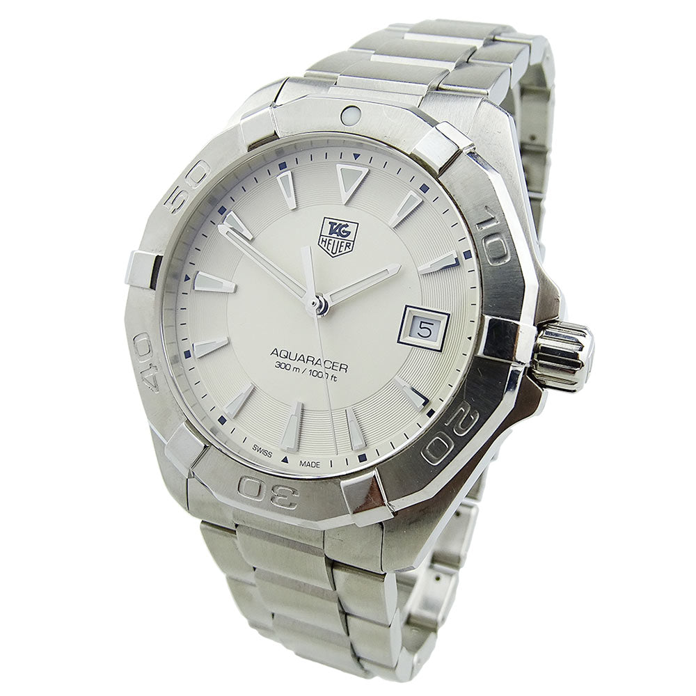 Tag Heuer Aquaracer White Dial Watch for Men - WAY1111.BA0928