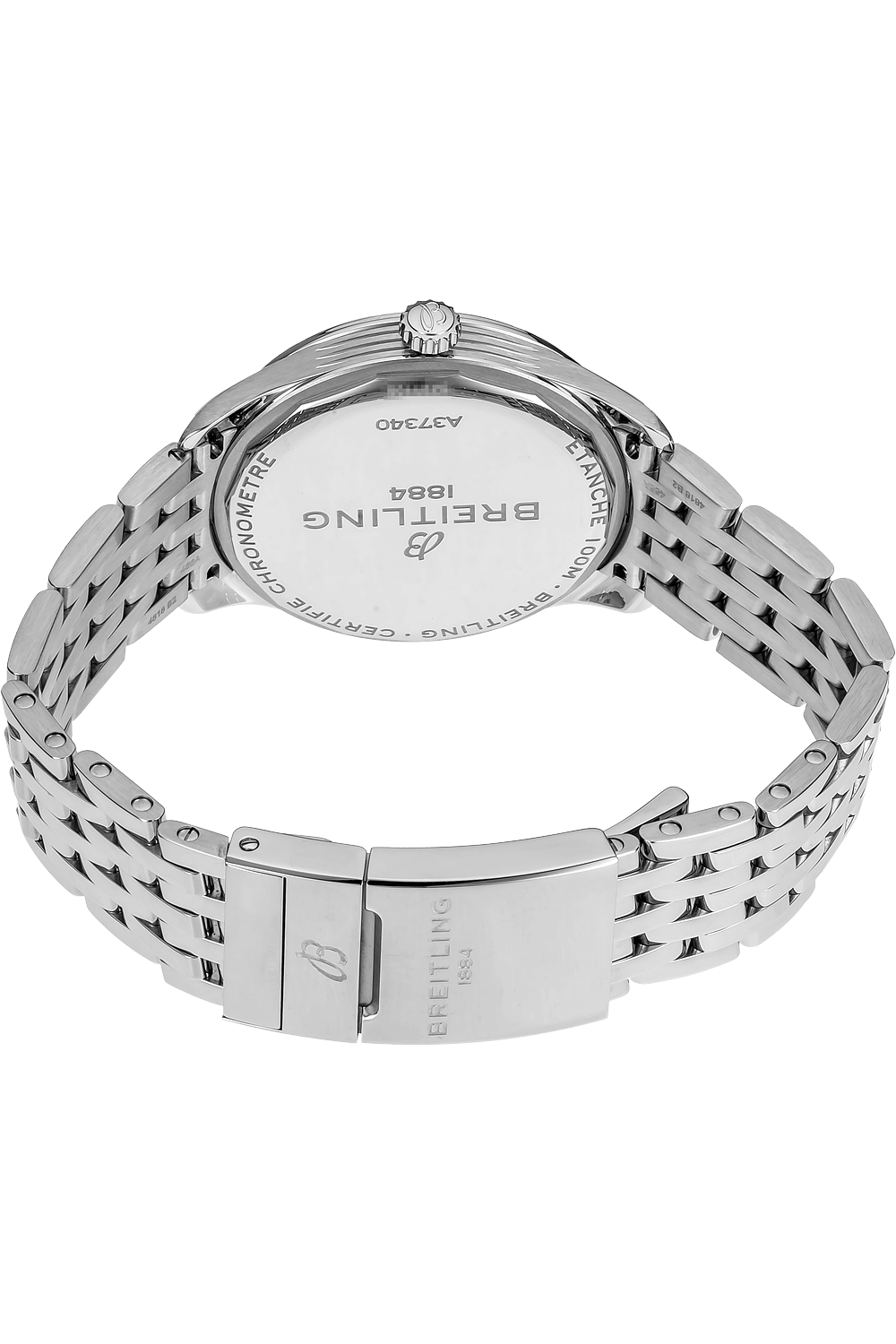 Breitling Premier Automatic 40mm Stainless Steel Anthracite Dial Mens Watch - A37340351B1A1