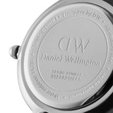 Daniel Wellington Classic Petite Bristol Black Dial Brown Leather Strap Watch For Women - DW00100233