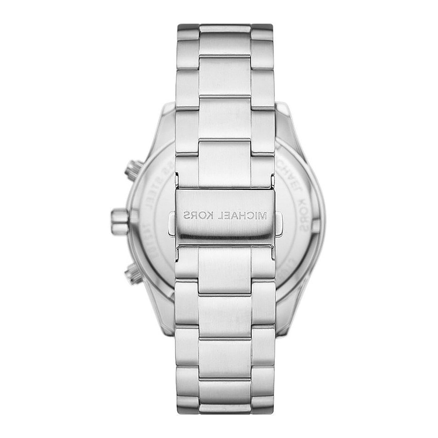 Michael Kors Layton Chronograph Green Dial Silver Steel Strap Watch For Men - MK8912
