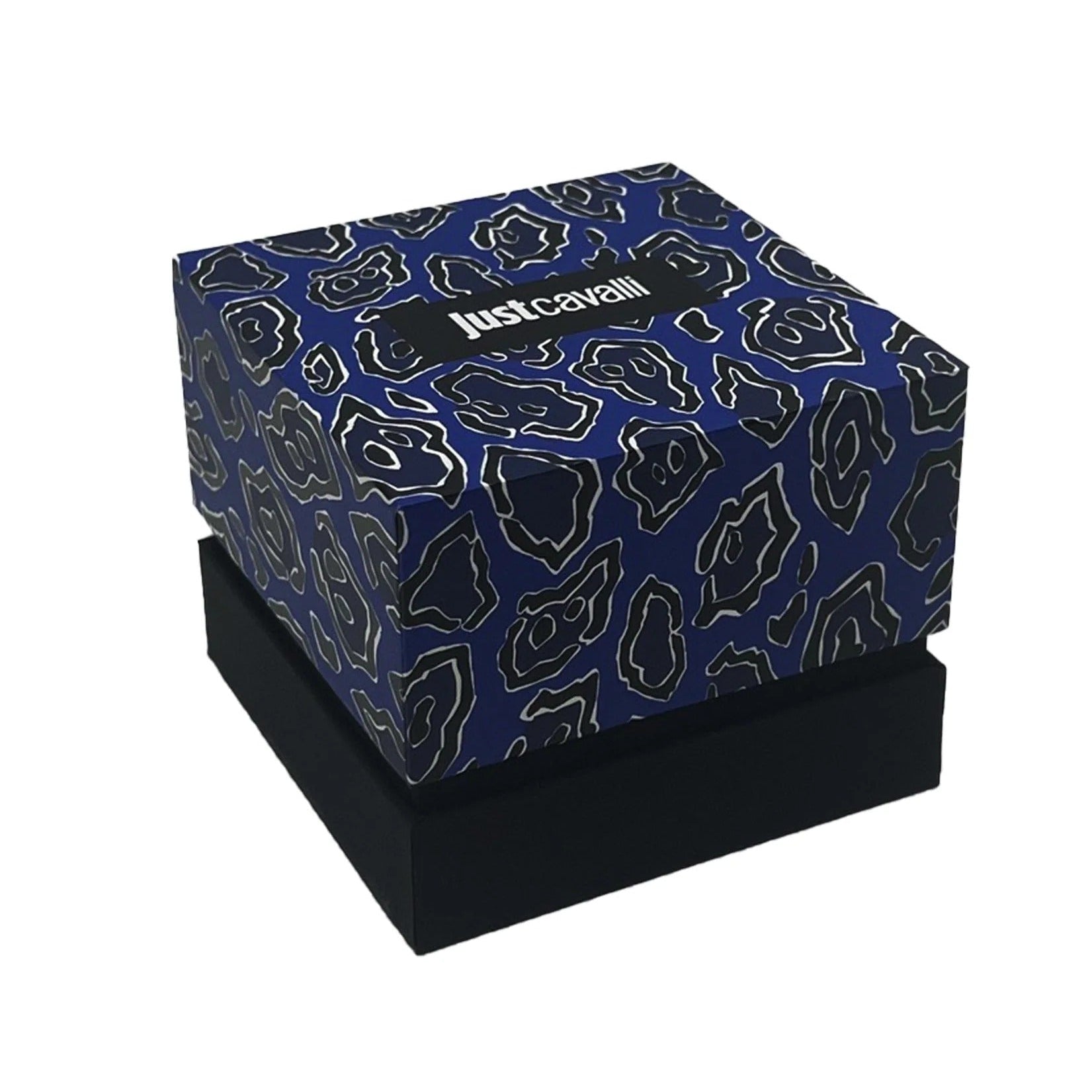 Just Cavalli Doppio Black Dial Multicolor Steel Strap Watch for Women - JC1L163M0065