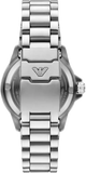 Emporio Armani Sea Explorer Blue Dial Silver Steel Strap Watch for Men - AR60087