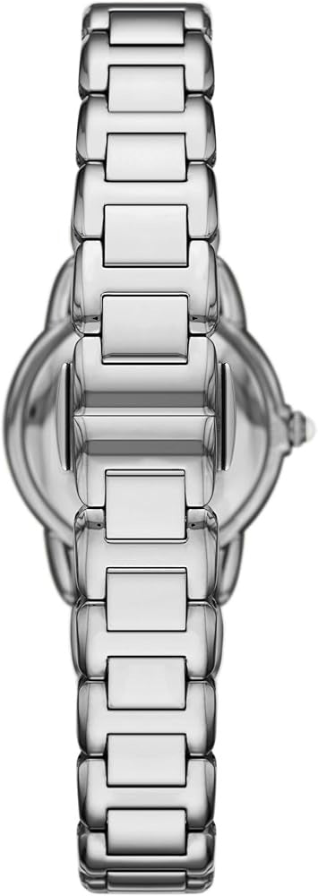 Emporio Armani Mia Mother of Pearl Dial Silver Steel Strap Watch for Women - AR11669