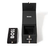 Hugo Boss Runner 3H Green Dial Silver Steel Strap Watch for Men - 1514208