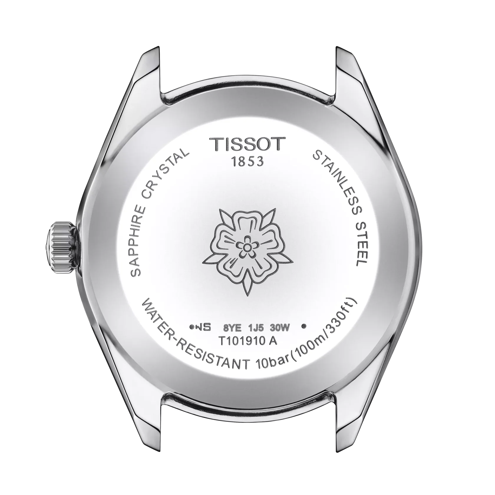 Tissot PR 100 Sport Chic Lady Blue Dial Silver Steel Strap Watch for Women - T101.910.11.351.00