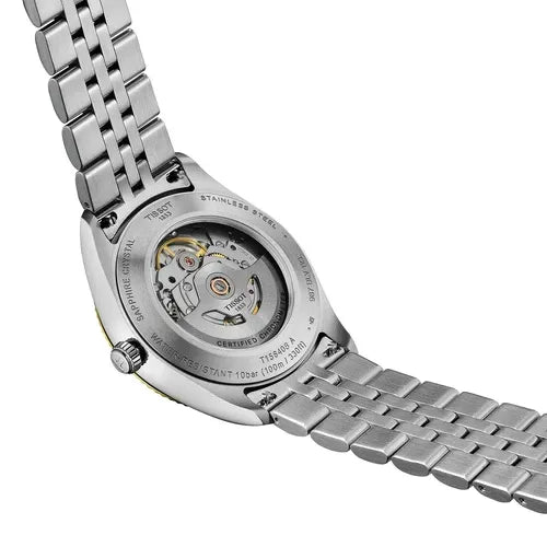 Tissot Ballade Powermatic 80 COSC Blue Dial Silver Steel Strap Watch for Men - T156.408.11.043.00