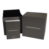 Emporio Armani Racer Chronograph Blue Dial Silver Steel Strap Watch for Men - AR11676
