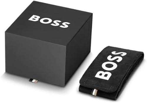 Hugo Boss Grand Prix Chronograph Blue Dial Silver Steel Strap Watch for Men - 1514226