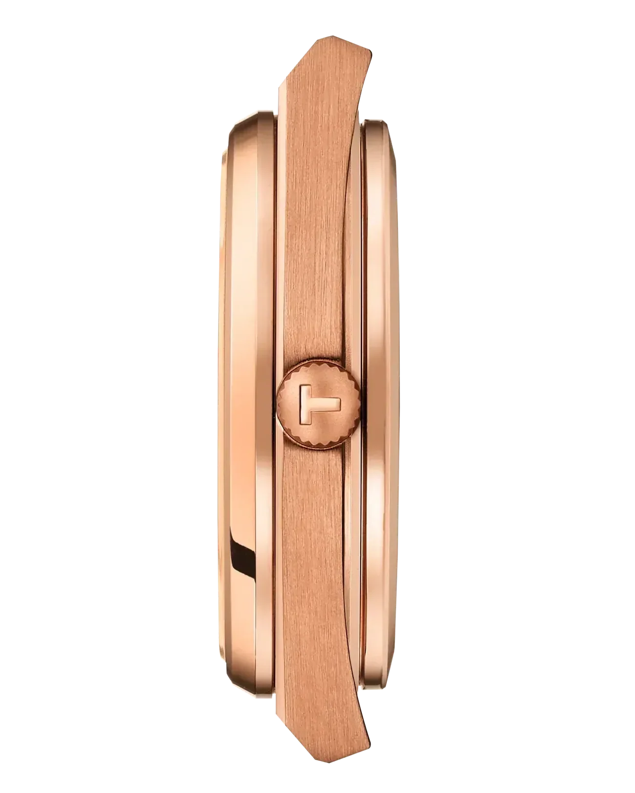 Tissot PRX Powermatic 80 Blue Dial Rose Gold Steel Strap Watch for Men - T137.407.33.041.00