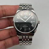 Tudor 1926 Automatic Black Dial Silver Steel Strap Watch for Men - M91650-0002