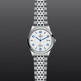 Tudor 1926 Automatic White Dial Silver Steel Strap Watch for Men - M91650-0005