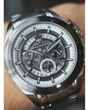 Maserati Traguardo Chronograph Black Dial Silver Steel Strap Watch For Men - R8873612059