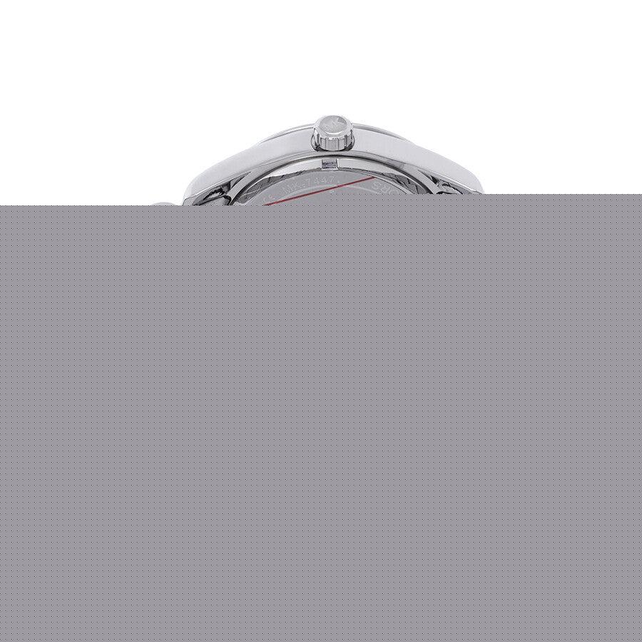 Michael Kors Lexington Crystals Mother of Pearl White Dial Silver Steel Strap Watch for Women - MK1087