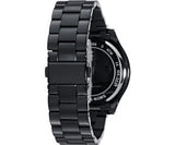Michael Kors Slim Runway Black Dial Black Stainless Steel Strap Watch for Women - MK3221